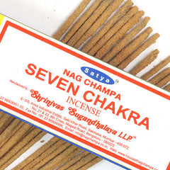 Satya Seven Chakra Incense-Siesta Crafts