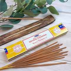 Satya Seven Chakra Incense-Siesta Crafts