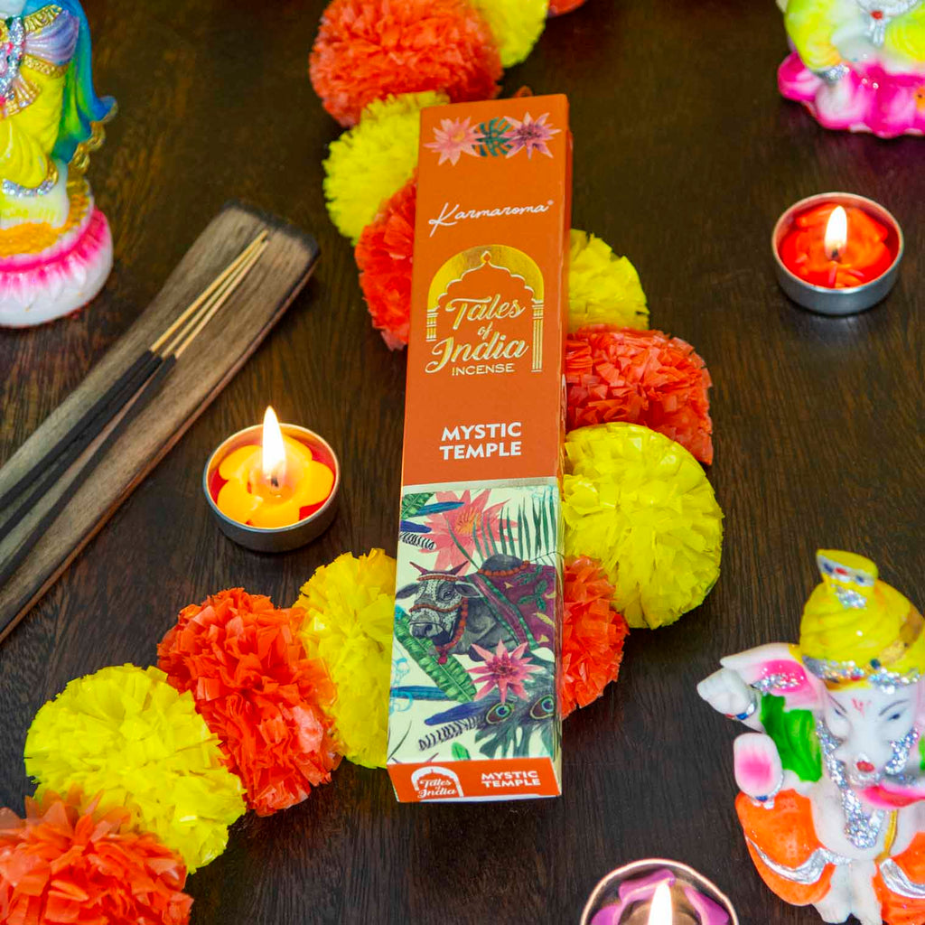 Mystic Temple Tales of India Incense-Siesta Crafts
