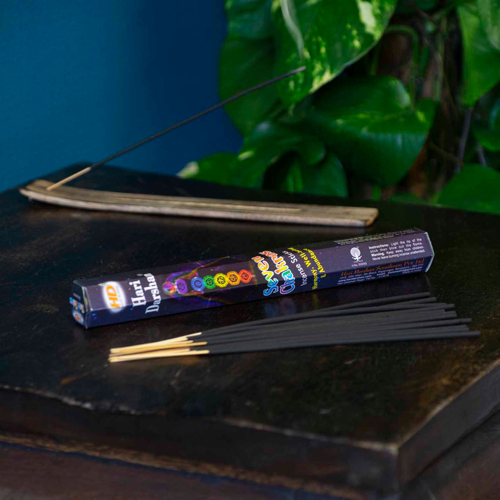 Seven Chakras Hexagon Incense-Siesta Crafts