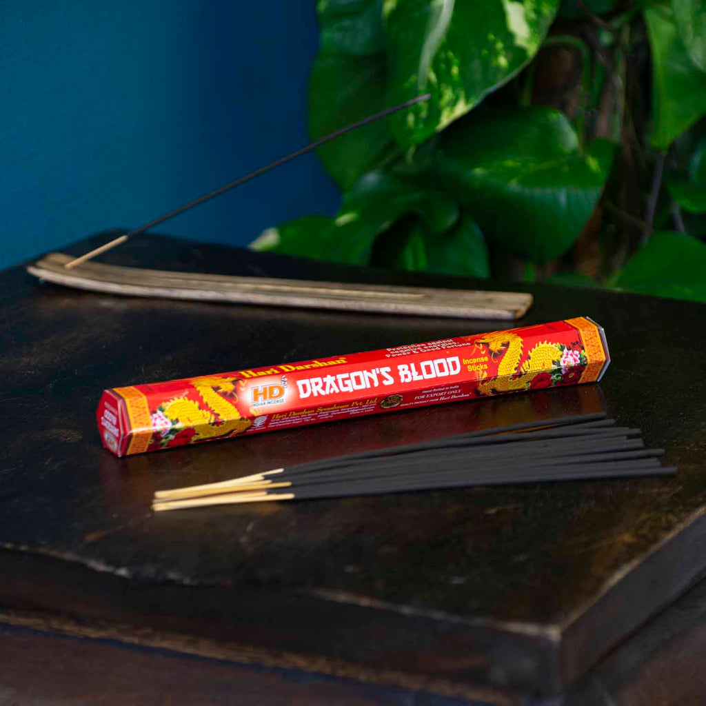 Dragon's Blood Hexagon Incense-Siesta Crafts