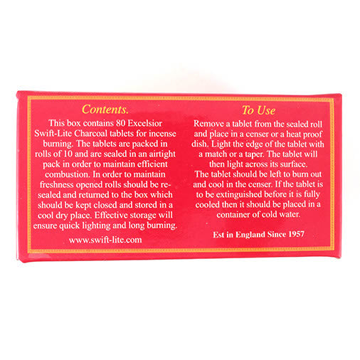Excelsior Swift-Lite Charcoal Tablets-Siesta Crafts