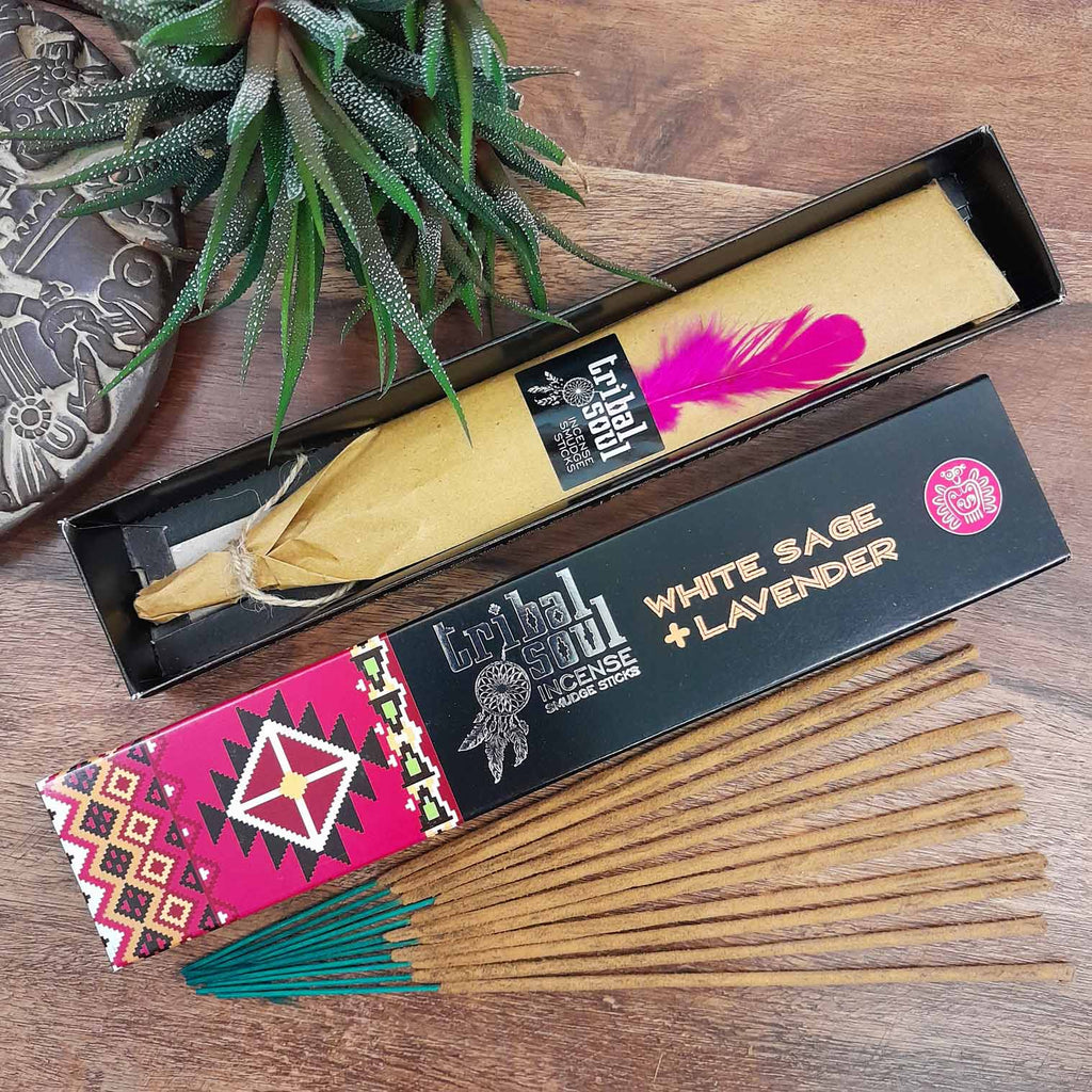 Tribal Soul White Sage and Lavender Incense-Siesta Crafts