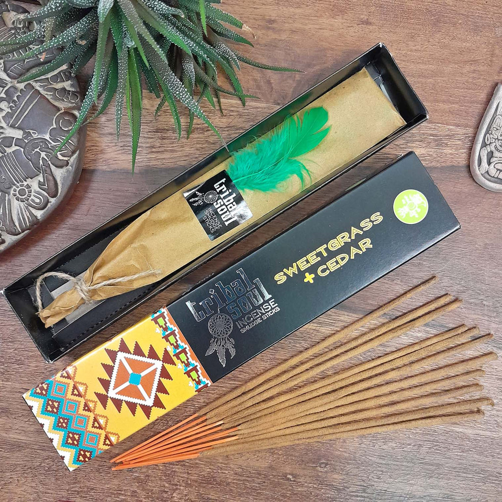 Tribal Soul Sweetgrass and Cedar Incense-Siesta Crafts