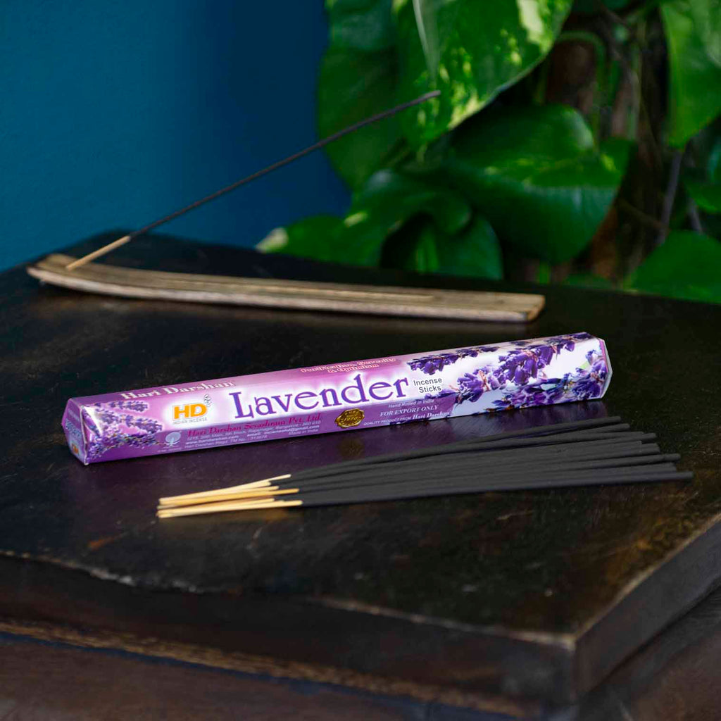 Lavender Hexagon Incense-Siesta Crafts