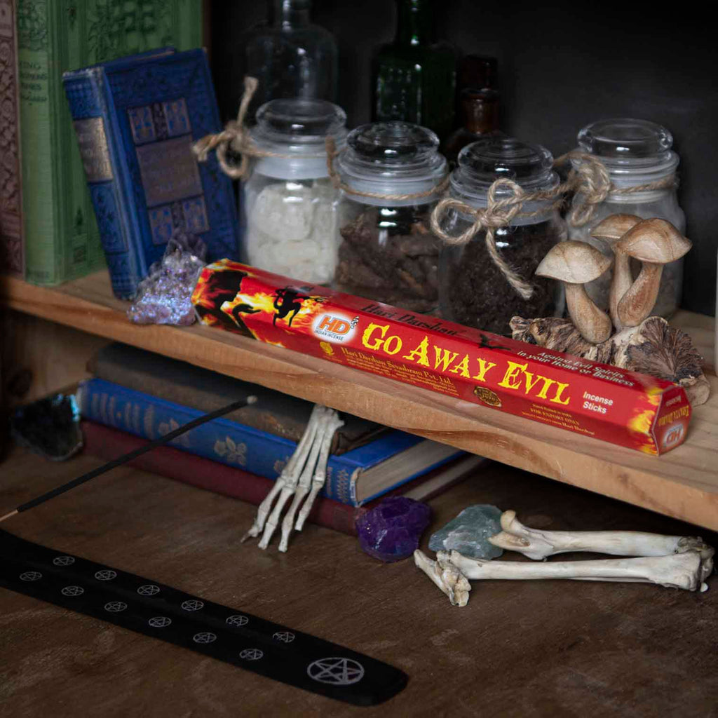 Go Away Evil Hexagon Incense-Siesta Crafts