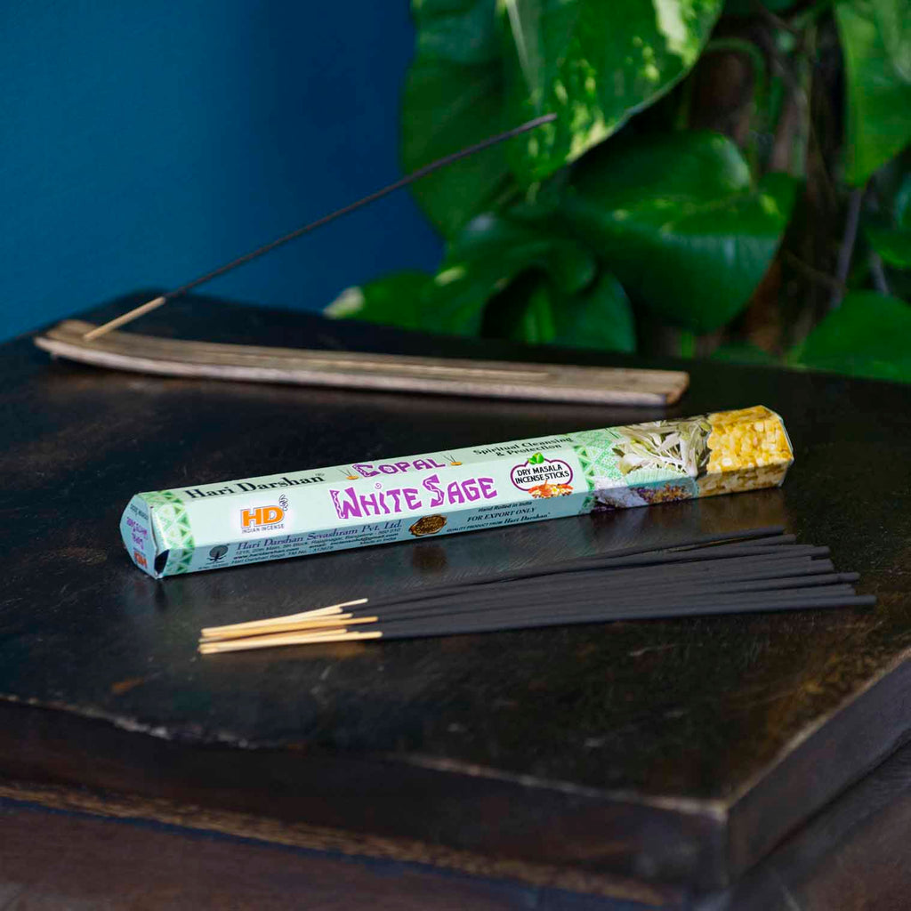 Copal White Sage Hexagon Incense-Siesta Crafts
