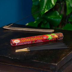 Sandal Patchouli Hexagon Incense-Siesta Crafts