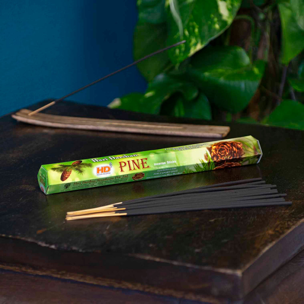 Pine Hexagon Incense-Siesta Crafts