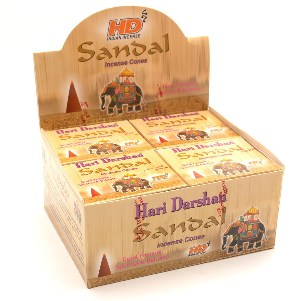 Sandal Hari Incense Cones-Siesta Crafts