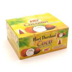Coconut Hari Incense Cones-Siesta Crafts