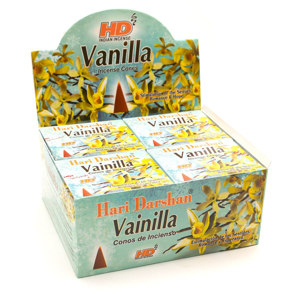 Vanilla Hari Incense Cones-Siesta Crafts