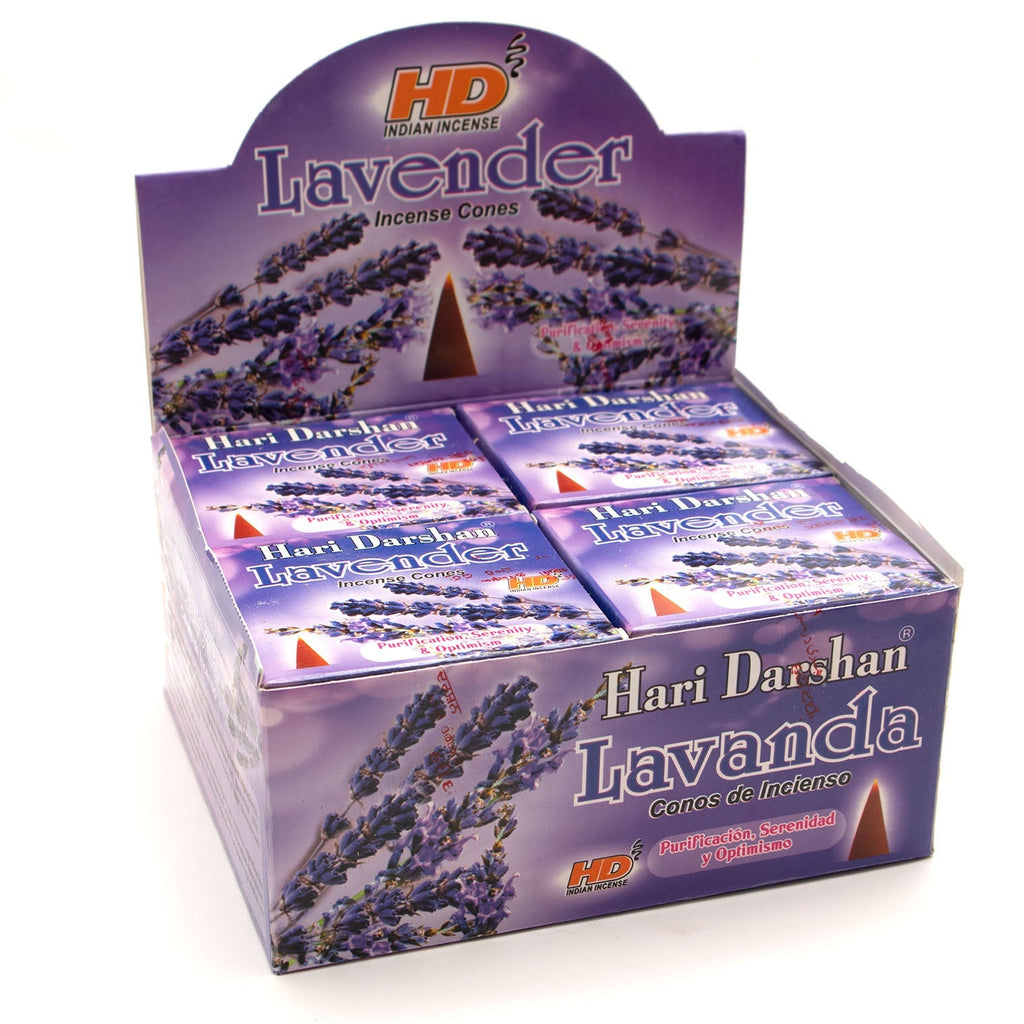 Lavender Hari Incense Cones-Siesta Crafts