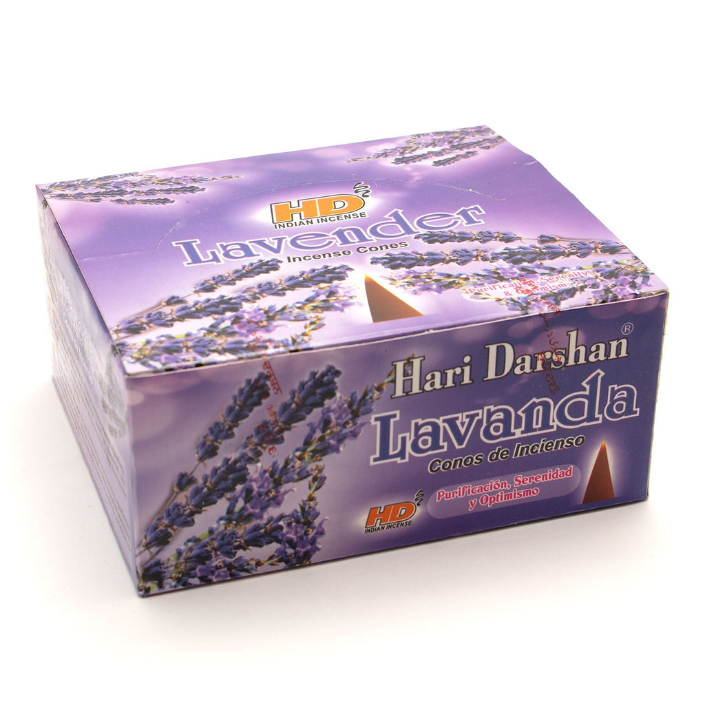 Lavender Hari Incense Cones-Siesta Crafts