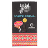 White Copal Backflow Incense Cones-Siesta Crafts