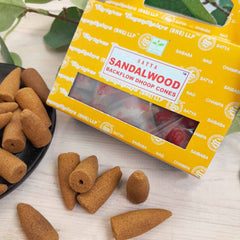 Satya Sandalwood Backflow Cones-Siesta Crafts