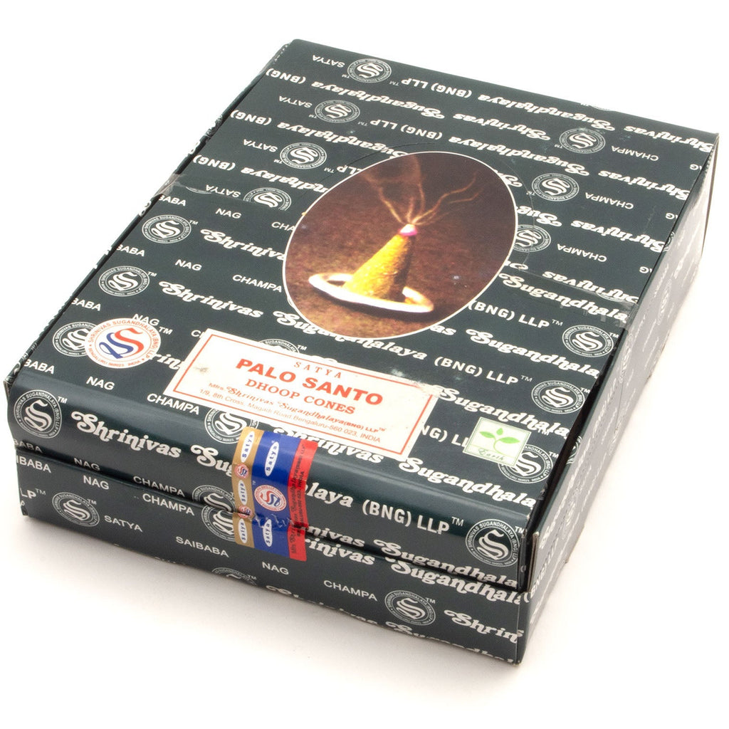 Satya Palo Santo Incense Cones-Siesta Crafts