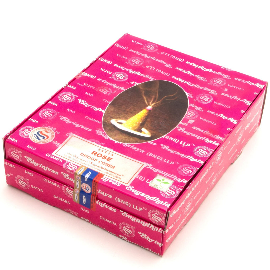 Satya Rose Incense Cones-Siesta Crafts