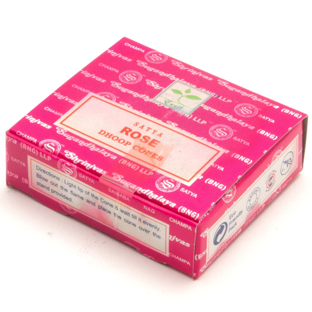 Satya Rose Incense Cones-Siesta Crafts