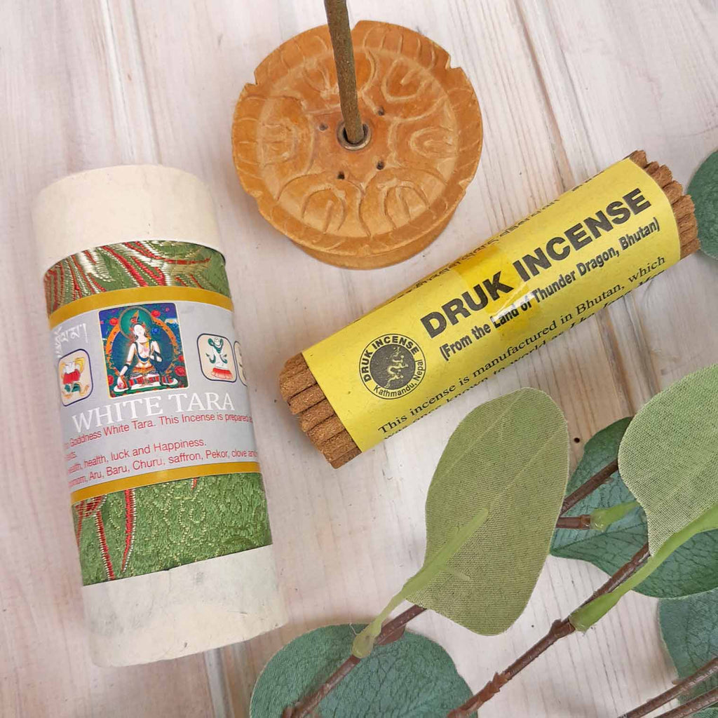 White Tara Druk Bhutanese Incense-Siesta Crafts