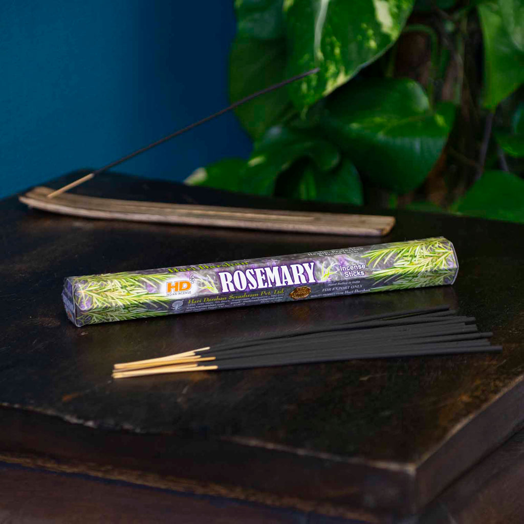 Rosemary Hexagon Incense-Siesta Crafts