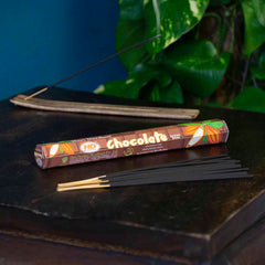 Chocolate Hexagon Incense-Siesta Crafts