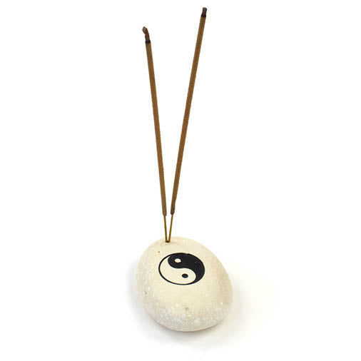 Yin Yang Stone Incense Holder-Siesta Crafts