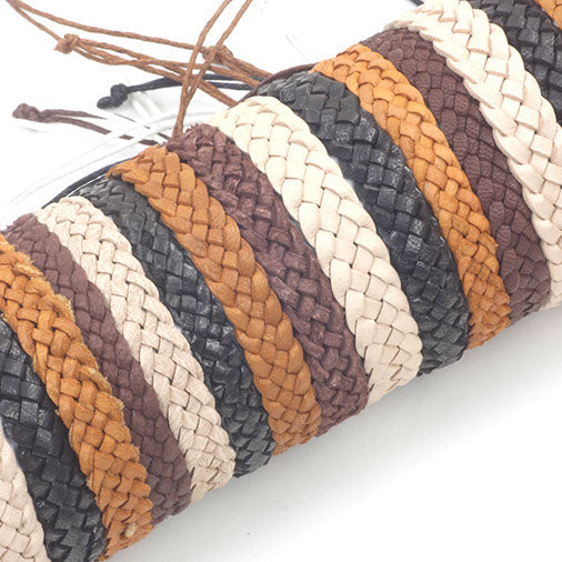 Tube of Large Plaited Wristbands (x45)-Siesta Crafts