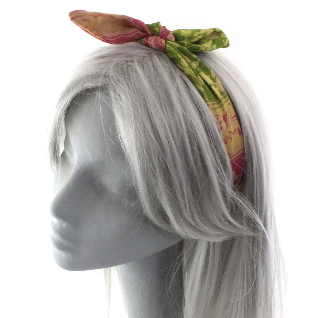 Recycled Sari Tie Headband-Siesta Crafts
