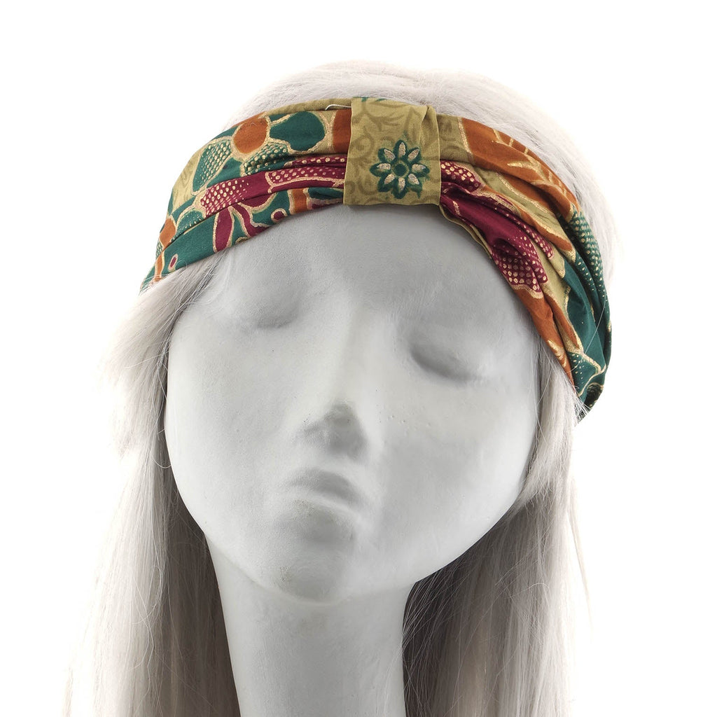 Recycled Sari Knot Headband-Siesta Crafts