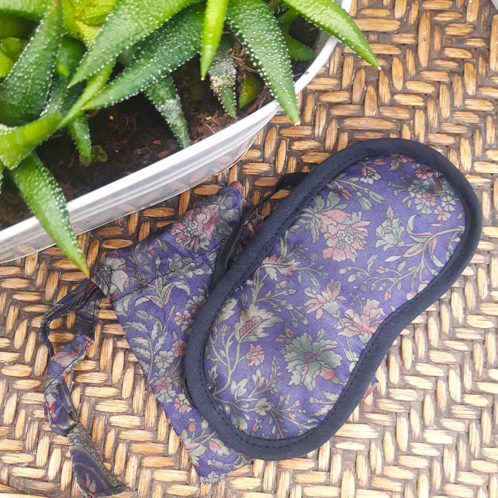 Recycled Sari Eye Mask-Siesta Crafts