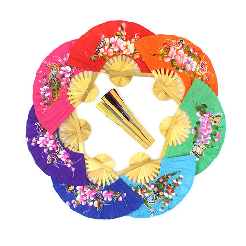 Ten Thai Fans-Siesta Crafts