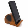 Carved Mobile Phone Stand - Elephant-Siesta Crafts