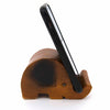 Carved Mobile Phone Stand - Elephant-Siesta Crafts