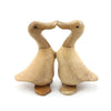 Kissing Bamboo Root Ducks-Siesta Crafts