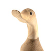 Natural Bamboo Root Duck with Boots-Siesta Crafts