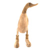 Natural Bamboo Root Duck with Boots-Siesta Crafts