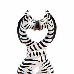 Kissing Cartoon Zebras-Siesta Crafts