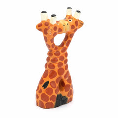 Kissing Cartoon Giraffes-Siesta Crafts