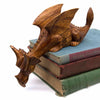 Large Natural Wood Shelf Dragon-Siesta Crafts