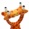 Kissing Cartoon Giraffes - 25cm-Siesta Crafts