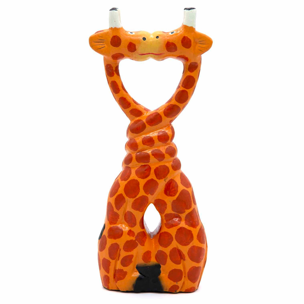 Kissing Cartoon Giraffes - 25cm-Siesta Crafts