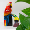 Medium Painted Parrot-Siesta Crafts