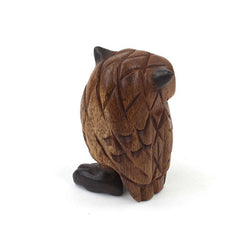 Small Carved Owl-Siesta Crafts