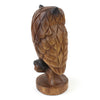 Carved Owl on Branch-Siesta Crafts