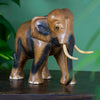 Extra Large Thai Elephant Carving-Siesta Crafts