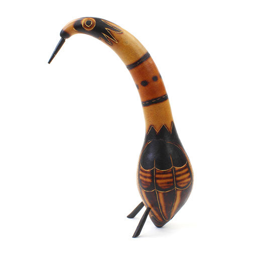 Large Carved Gourd Bird-Siesta Crafts