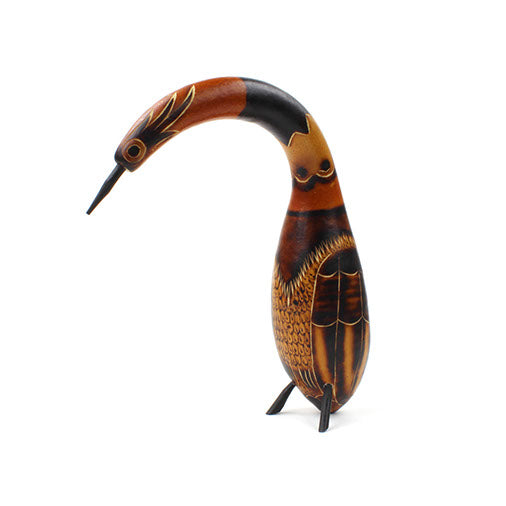 Large Carved Gourd Bird-Siesta Crafts