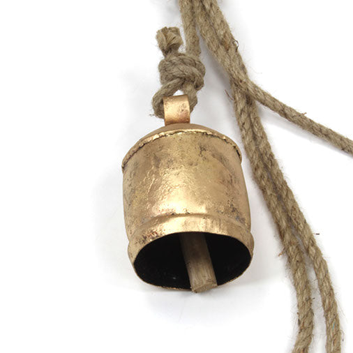 4 Large Bells on Rope-Siesta Crafts