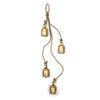4 Large Bells on Rope-Siesta Crafts